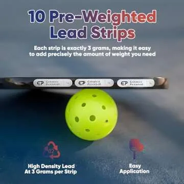 Enhance Pickleball Lead Tape for Better Paddle Stability