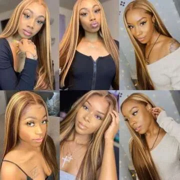 Luxurious Ombre Lace Front Wig for Everyday Glam