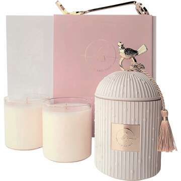 Luxury Scented Candle Gift Set for Home Decor