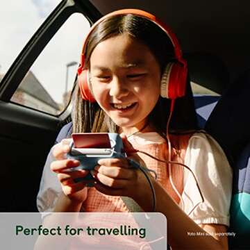 Yoto Mini Adventure Jacket in Frog Soup (Green) with Matching Wrist Lanyard – Accessory for Kids Mini Audio Device, Anti-Slip Silicone Skin Cover, Fitted Protective Sleeve Case