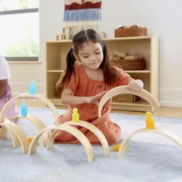 Guidecraft Arches and Tunnels Set - Imaginative Play for Kids