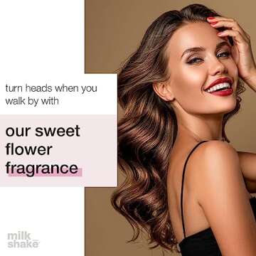 milk_shake Leave-In Conditioner Detangler Spray for Natural Hair - Leave In Conditioner for Curly Hair or Straight Hair - Protects and Hydrates Color Treated and Dry Hair - Flower Fragrance 11.8 Fl Oz