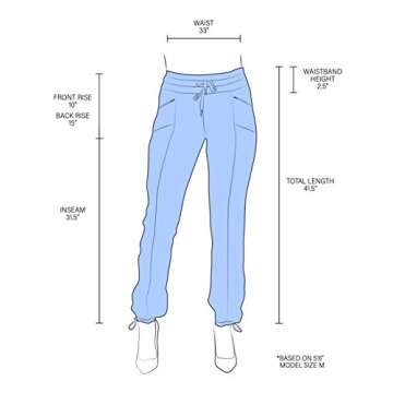 90 Degree By Reflex Work It Pant - Business Casual Work Pants for Women (Small, Classic Black)