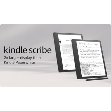 Amazon Kindle Scribe: Read & Write Seamlessly in One Device