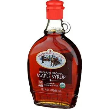Organic Grade A Maple Syrup from Shady Maple Farms