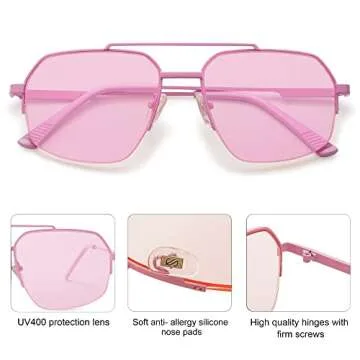 Fashionable SOJOS Aviator Sunglasses for Everyone