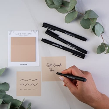 DIVERSEBEE Fine Tip Permanent Pens 4-Pack Quick Dry Markers