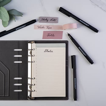 DIVERSEBEE Fine Tip Permanent Pens 4-Pack Quick Dry Markers