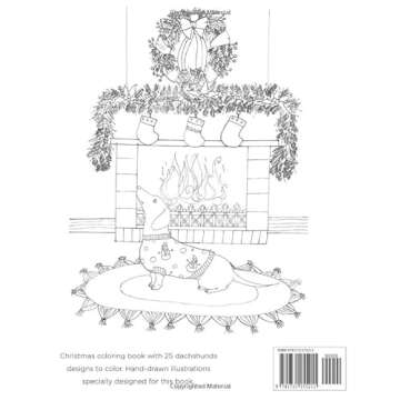 Dachshunds Coloring Book: Christmas Edition for Dog Lovers