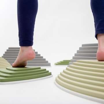 JumpOff Jo - Rocksteady - Balance & Coordination Enhancing Blocks and Stepping Foam Stones, Sensory ...