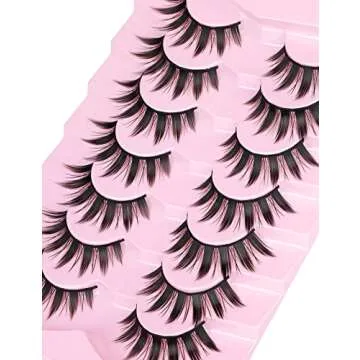 Stunning Manga Anime Lashes for Cosplay by EYDEVRO