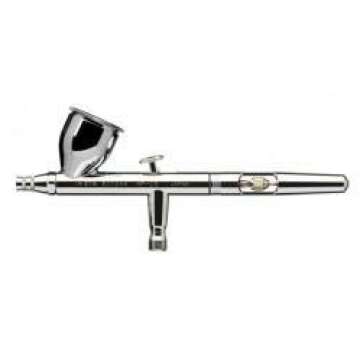 Iwata Eclipse HP-CS Gravity Feed Airbrush with Free Hose by, Silver