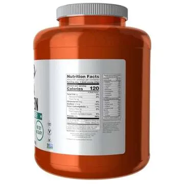 NOW Foods Sports Nutrition Pea Protein Powder 24g - 7-Pound Unflavored Vegan Protein Powder