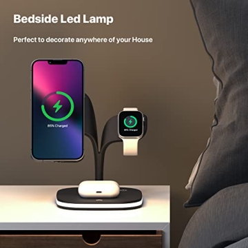 3 in 1 Fast Magnetic Wireless Charger for iPhone & Apple Watch