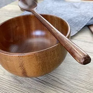 ADLORYEA Wooden Spoons for Cooking and Serving