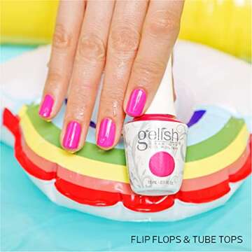 Gelish Flip Flops & Tube Tops Nail Polish - Summer Essential