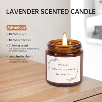 Housewarming Gifts New Home Basket，21-Piece Including Cutting Board, Handwashing Set, and Aromatherapy – Ideal for Housewarming Gifts for Couples, New Home Families, and Closing Gifts for Home Buyers