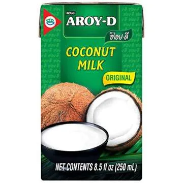 Aroy-D 100 Milk 8.5 Oz, Coconut, 1 Count, (Pack of 6) (Ven_FD39-193)