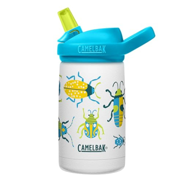 CamelBak eddy+ Kids Water Bottle with Straw, Insulated 12oz