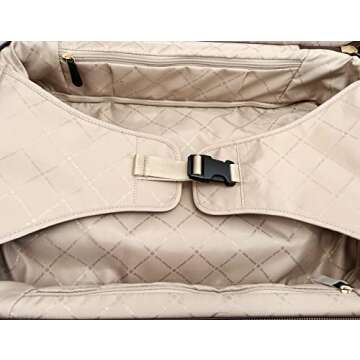 Michael Kors Logo Army Green Rolling Travel Trolley Suitcase Carry-on Bag $898