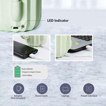 XHAIZ Small Desk Lamp with Pen Holder, Table Lamp with 3 Brightness Levels, Flexible Gooseneck, Touch Control for Kids, Home Office