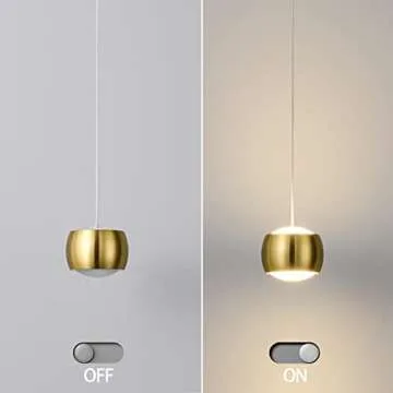 ADCTHOME LED Dimmable Pendant Light for Home