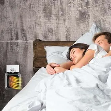 Handy Heater Turbo Heat Compact Wall Outlet Heater