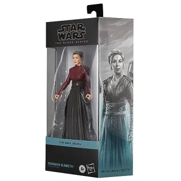 STAR WARS The Black Series Morgan Elsbeth, Ahsoka 6-Inch Action Figures, Ages 4 and Up
