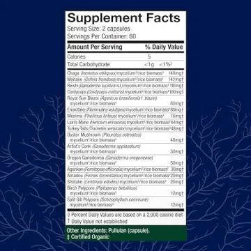Host Defense MyCommunity - 17 Mushroom Immune Support Capsules