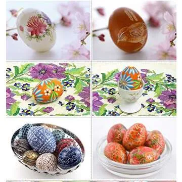 GREEN FABWOOD Wooden Fake Eggs-6Piece