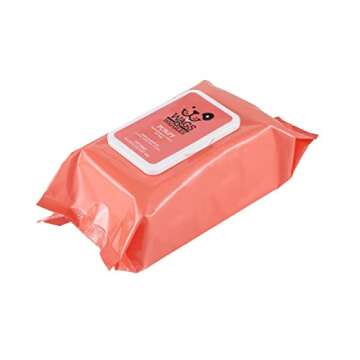 Wags & Wiggles Purify Hypoallergenic Wipes for Dogs Gently Clean & Condition Your Dog's Coat Without A Bath Zesty Grapefruit Scent Your Dog Will Love, (Pack of 1, 100 Count Total)
