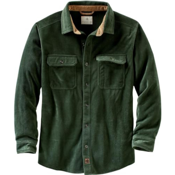 Men's Navigator Fleece Button Up Shirt - Stylish and Warm
