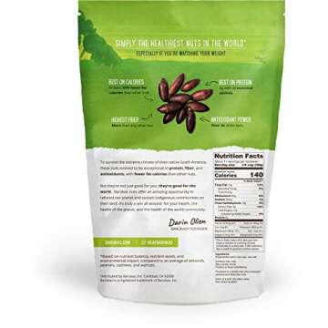 Barukas Salted Supernuts | Roasted and Salted to Perfection | Non-GMO, Vegan, and Paleo Friendly | High Protein and Fiber Snack, 12 oz