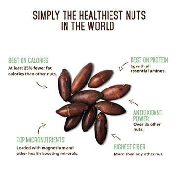 Barukas Salted Supernuts | Roasted and Salted to Perfection | Non-GMO, Vegan, and Paleo Friendly | High Protein and Fiber Snack, 12 oz