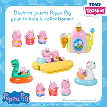 Toomies Peppa Pig Bubble Ice Cream Maker Bubble Bath Toy - Toddler Bath Toys Bubble Maker - Peppa Pig Toy with Foam-Producing Pump Action - Ages 18 Months and Up