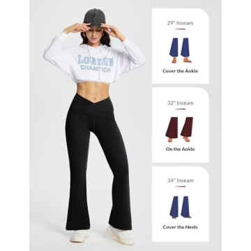 Comfortable BALEAF Women's Yoga Pants With Pockets