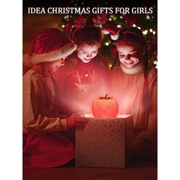 WLHONG Strawberry Night Light - Rechargeable Cute Room Decor