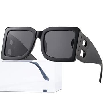 Trendy PORADAY Square Sunglasses for All Occasions