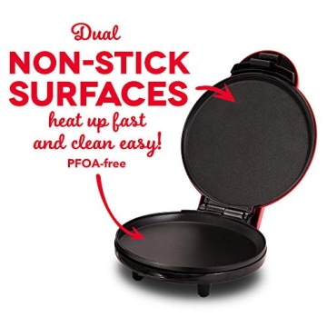 DASH 8" Electric Round Griddle for Easy Cooking Anywhere