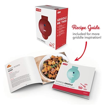 DASH 8" Electric Round Griddle for Easy Cooking Anywhere