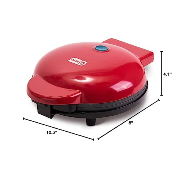 DASH 8" Electric Round Griddle for Easy Cooking Anywhere