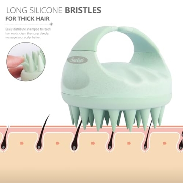 Sndyi Scalp Massager - Eco-Friendly Shampoo Brush