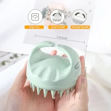 Sndyi Scalp Massager - Eco-Friendly Shampoo Brush