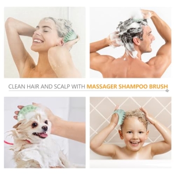 Sndyi Scalp Massager - Eco-Friendly Shampoo Brush