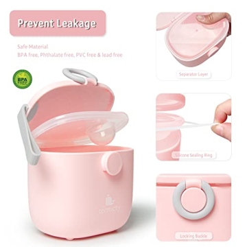 Termichy Baby Formula Dispenser for Easy Travel Feeding