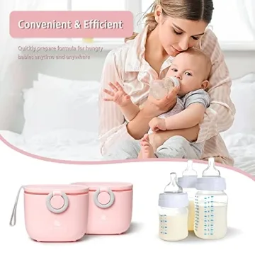 Termichy Baby Formula Dispenser for Easy Travel Feeding