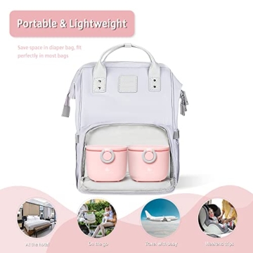 Termichy Baby Formula Dispenser for Easy Travel Feeding