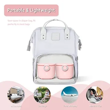 Termichy Baby Formula Dispenser for Easy Travel Feeding