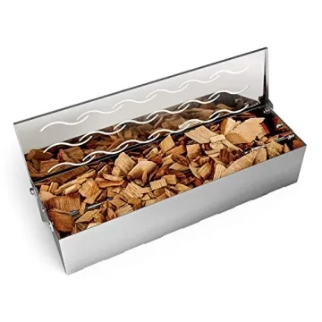 Skyflame Wood Chip Smoker Box for Enhanced BBQ Flavor
