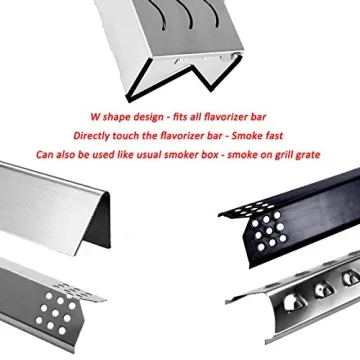 Skyflame Wood Chip Smoker Box for Enhanced BBQ Flavor